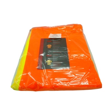 High Viz Safety T-Shirt Orange Medium Bedrok