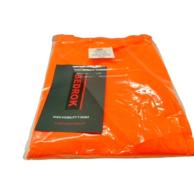 High Viz Safety T-Shirt Orange XL Bedrok