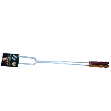 Camp Fork 2 Pack Set 30 Inch With Wooden Handle (endcap)