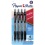 Ballpoint Pens 4pk. Black 1.4mm Papermate