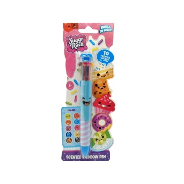Multi Coloured Scented Pen Sugar Rush 10 Colours