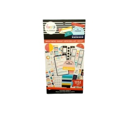 Sticker Sheets Bright Retro 1151pcs. Happy Planner