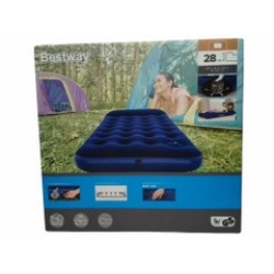 Air Mattress 74 x 39" x 11" w/Built In Foot Pump Bestway "