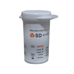 Container Plastic White 2x1.25" Round W/lid"
