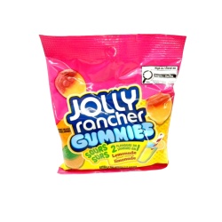 Jolly Rancher Gummies Sours Lemonade 2 In 1 182g. (endcap)