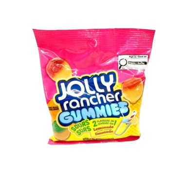 Jolly Rancher Gummies Sours Lemonade 2 In 1 182g. (endcap)