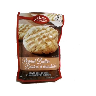 Peanut Butter Cookie Mix 496g. Betty Crocker