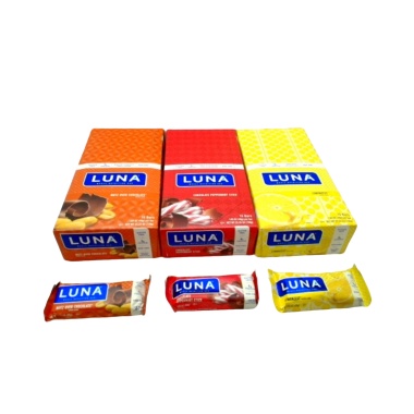 Luna Clif Whole Nutrition Bar 48g. Ass't Flavours (or 15/$13.99)(promo)