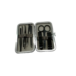 Nail Care Kit 8pcs. In Grey Case (display)