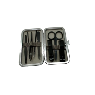 Nail Care Kit 8pcs. In Grey Case (display)