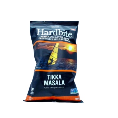 Hadcrafted Style Chips Tikka Masala 150g. Hardbite
