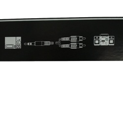 3.5mm male to 2 RCA male 12 foot stereo
