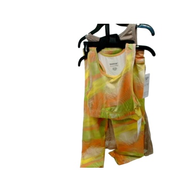 Girl's Reebok 3pc. Sportswear Set Peach