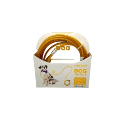 Dog Tie Out 20' Yellow Petphabet