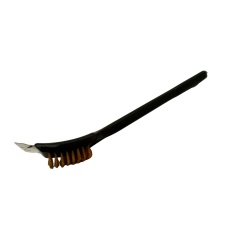 12 BBQ Brush w/Scraper Metal Bristles Handy Helper"
