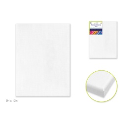 Stretch Artist Canvas 9x 12 Primed Back-Stapled"