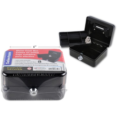 Small Metal Cash Boxes Appr. 6x4.7x15