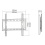 Wall mount bracket 23 to 37 inch