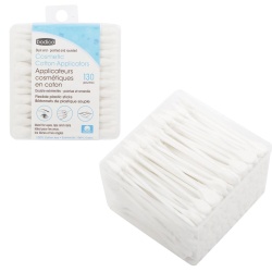 Cosmetic cotton swab 130 pc bodico dual end
