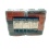 Multipurpose Storage Boxes 4pc. Set Plastic Grey/orange