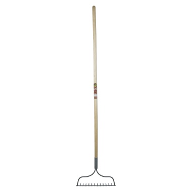 Bow Rake 14T Wood 48in Handle