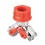 Hose Splitter Metal 2-Way Shut Off Rain Wave