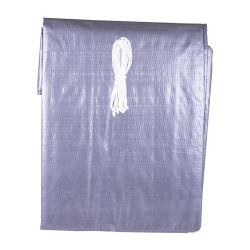 Tarp 12' x 16' foot S HD Silver 180GSM 12 Mill 16' x 16' weave