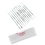 Wax Carver 12pc. Set Stainless Steel In Pouch Or B/U 1.49 each