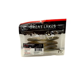 2.75 Hover Minnow 8pk. Green Pumpkin Great Lakes Finesse"