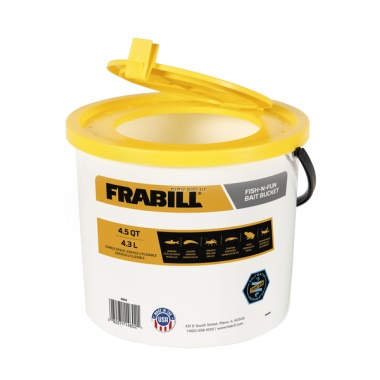 Fish N Fun Bait Bucket 4.5 Qt. Frabill 4602