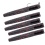 Ned Style Rig 1/16oz. Black/Red Matzuo 5pk.