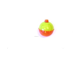Snap-on Round Float Orange/Yellow 1-1/2 Bulk 50Bg Eagle Claw 07122-004"