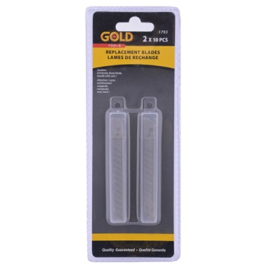 Replacement blades 2 pack - 10 pc per pack - 9mm blades