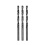 HSS drill bit 11/64 3 pc