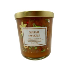 Jar Candle Sugar Swizzle Vanilla Cocao Bean