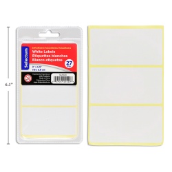 LABELS WHITE 1.5X3 27/PK"