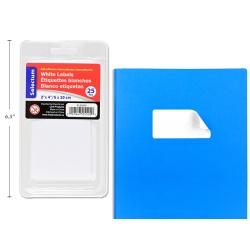 LABELS WHITE 2X4 25/PK"