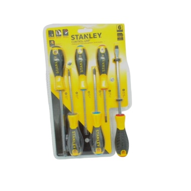 Screwdriver Set 6pc. Control Grip Stanley