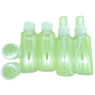 Travel Bottle Set 7pc Clear
