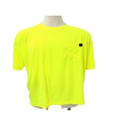 High Viz Yellow T Shirt Antimicrobial Xl Forcefield
