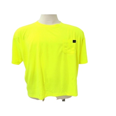 High Viz Yellow T Shirt Antimicrobial Xl Forcefield