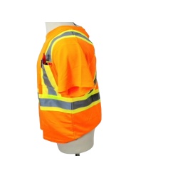 High Viz Safety T-Shirt Orange XL Bedrok