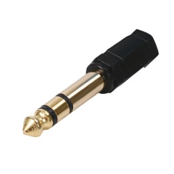 1/4 Stereo Male To 3.5mm Stereo Female"