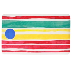 Heat Sensor Color Change Bath Mat 16 x 27.5" Your Zone"