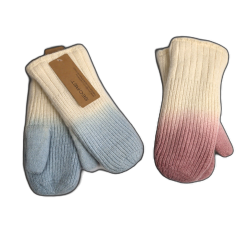 Ladies Mittens Blue Or Pink Secret - Sold Seperate