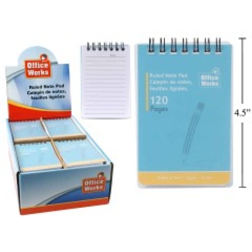 Note Pad Ruled 120 pages Desk Tech