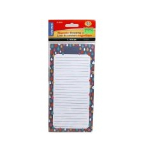 Magnetic Shopping List Pad 50 sheets