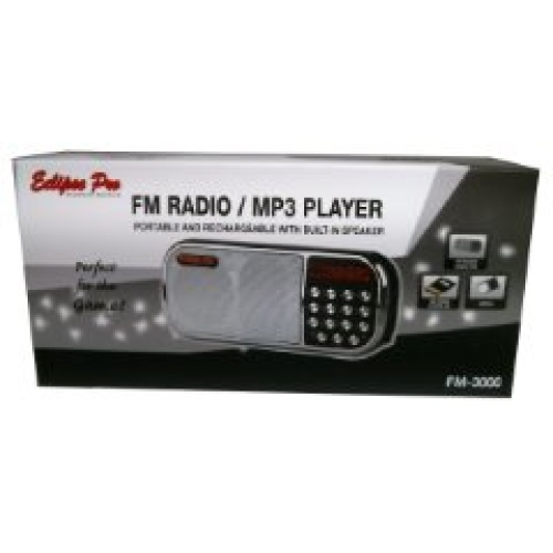 Radio with FM and mp3 player