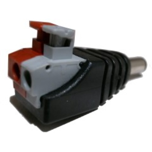 DC jack 2.1mm with push button terminal