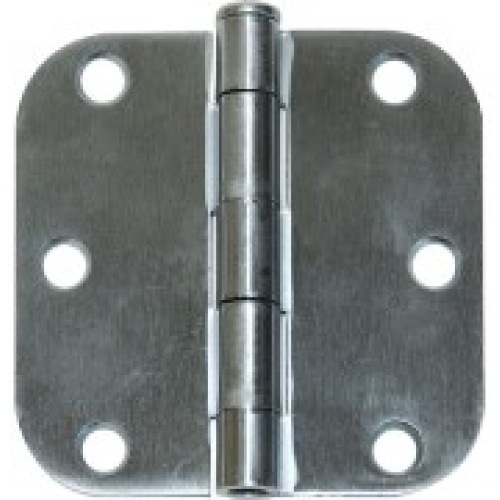 Hinge - door 3 brushed stainless set/2 w/screws